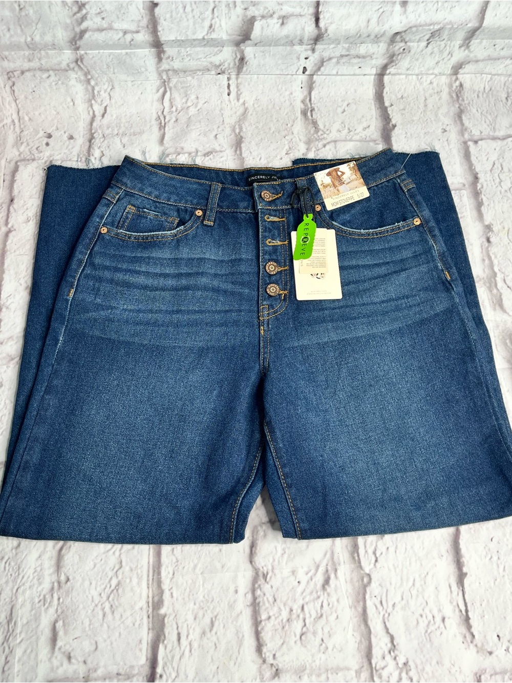 Sincerely Jules Mom Stovepipe Jeans High Waist Size 5/27